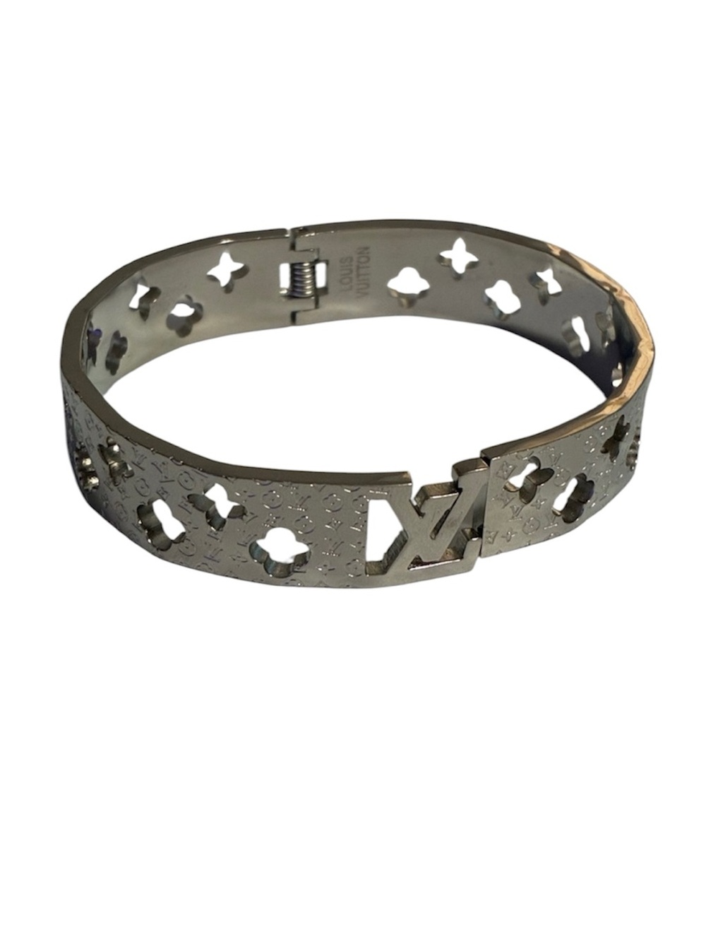 Vintage Silver Cutout Bracelet